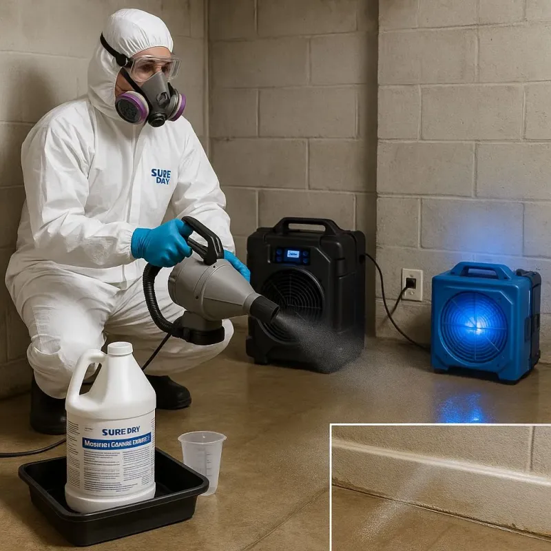 Sanitization and Odor Removal process in Mukilteo, WA