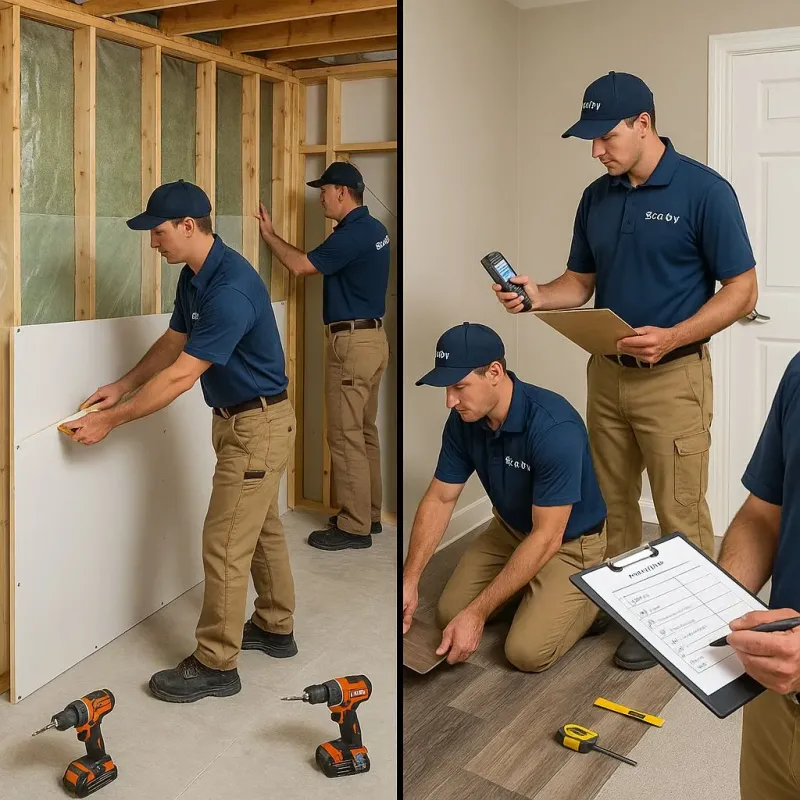Repairs and Reconstruction process in Mukilteo, WA